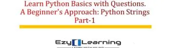 python strings part-1