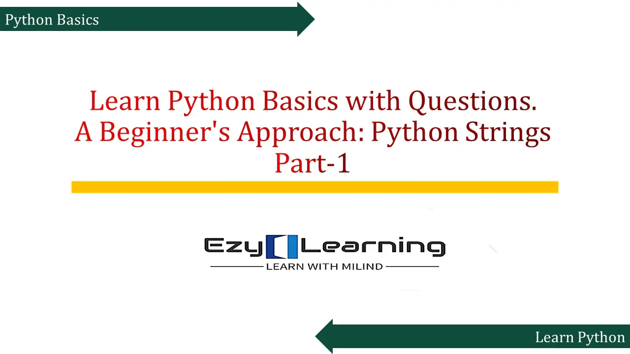 python strings part-1